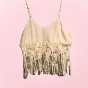 Embroidered Crop Top.